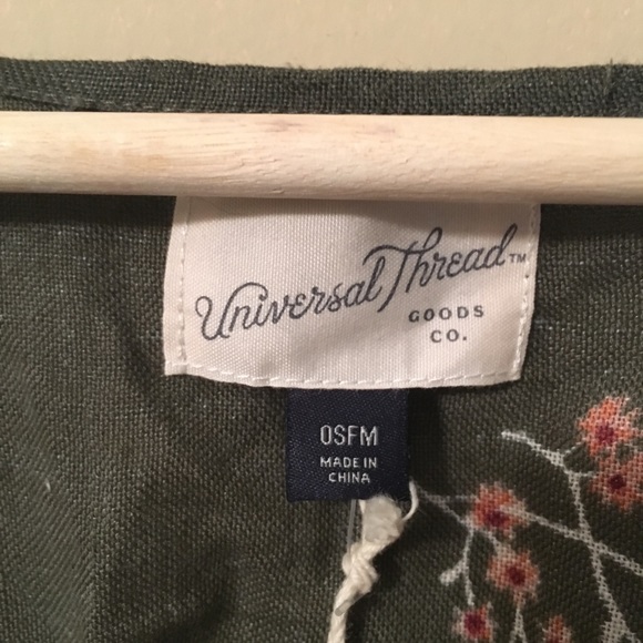 Universal Thread | olive floral kimono - Picture 3 of 4